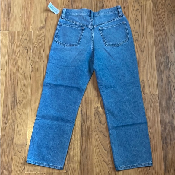 Old Navy Kids high rise slouchy straight jeans - Picture 4 of 6